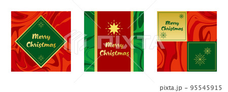 メリークリスマス マーブル模様のバックグラウンド フレーム バナー メリークリスマス マーブル模様のバックグラウンド フレーム バナー 95545915