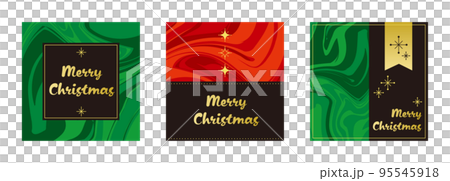 聖誕快樂大理石圖案背景框架橫幅 95545918