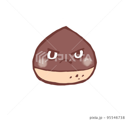 怒った栗のイラスト 怒った栗のイラスト 95546738