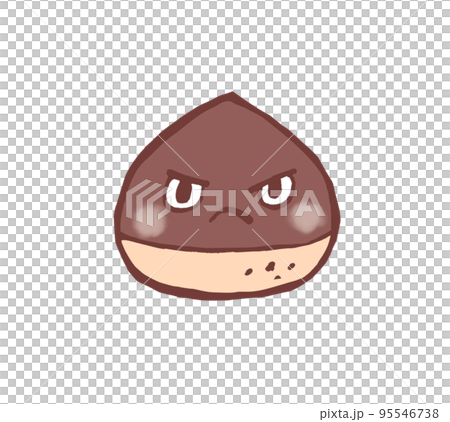 怒った栗のイラスト 怒った栗のイラスト 95546738