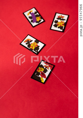 花札の花鳥風月・長月 95547966