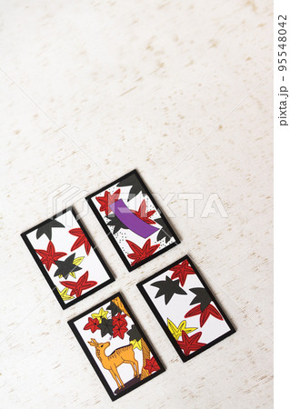花札の花鳥風月・神無月 花札の花鳥風月・神無月 95548042