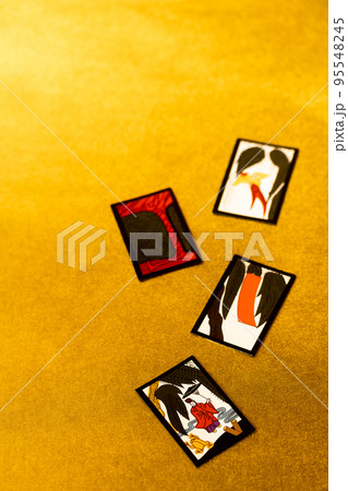 花札の花鳥風月・霜月 95548245