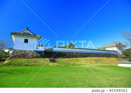 【熊本県】快晴の富岡城跡（天草） 95549161