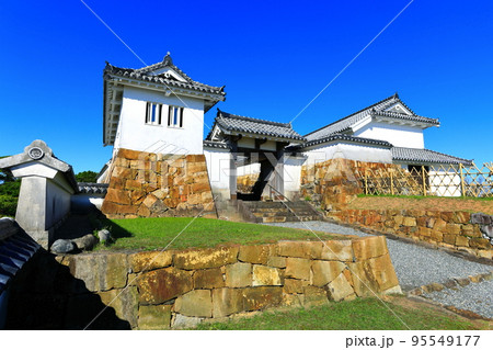 【熊本県】快晴の富岡城跡（天草） 95549177