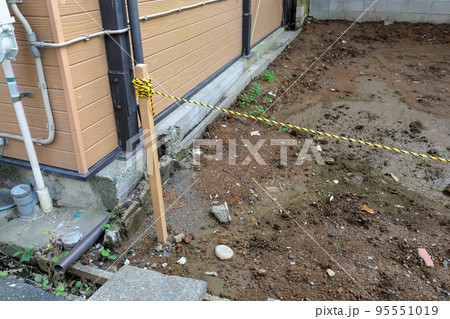 土地 宅地 境界 不動産 イメージ 土地 宅地 境界 不動産 イメージ 95551019