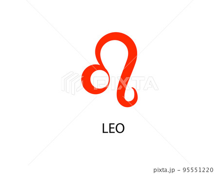 Leo Symbol of the Horoscope. Zodiac Sign. Vector illustration of Astrological signs for calendar, horoscope isolated on a background Leo Symbol of the Horoscope. Zodiac Sign. Vector illustration of Astrological signs for calendar, horoscope isolated on a background 95551220