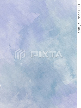 Blue abstract Painting Watercolor illustration background Blue abstract Painting Watercolor illustration background 95551551