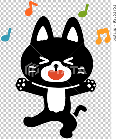 dancing cat 95553753