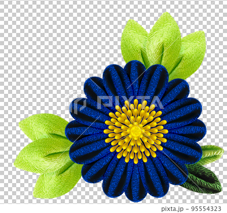 つまみ細工で作られた花の装飾グラフィック 95554323