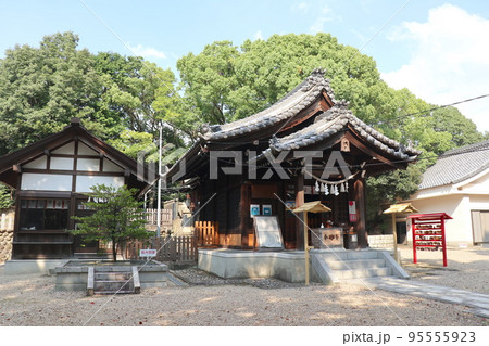 旧鎌倉街道沿いに鎮座する野並八劔社 旧鎌倉街道沿いに鎮座する野並八劔社 95555923