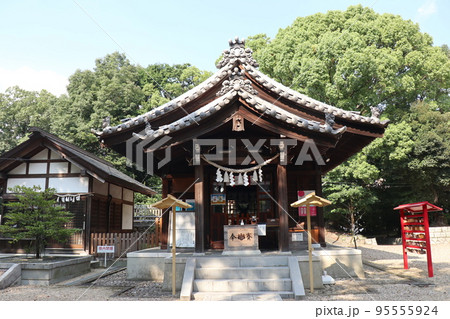 旧鎌倉街道沿いに鎮座する野並八劔社 旧鎌倉街道沿いに鎮座する野並八劔社 95555924