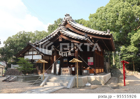 旧鎌倉街道沿いに鎮座する野並八劔社 旧鎌倉街道沿いに鎮座する野並八劔社 95555926
