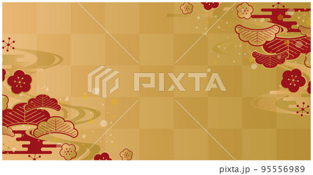和風 正月 背景 和風 正月 背景 95556989
