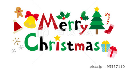 クリスマスタイトルバナー/小物 クリスマスタイトルバナー/小物 95557110