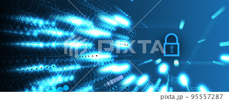 Cybersecurity and information or network protection. Future technology web services for business and internet project Cybersecurity and information or network protection. Future technology web services for business and internet project 95557287