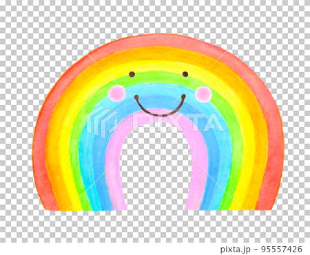 cute rainbow 95557426