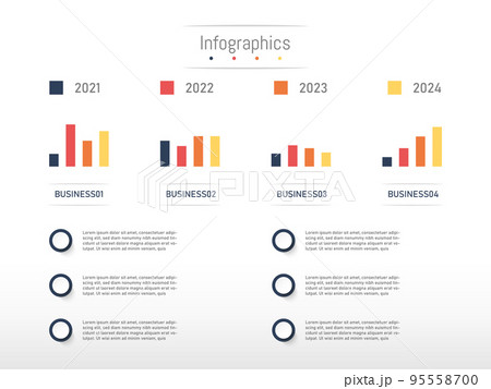 Infographic design elements for your business data. Vector Illustration. 95558700