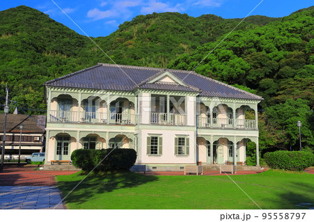 【熊本県】快晴の浦島屋（三角西港） 95558797