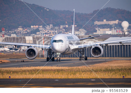 《大阪府》航空機・大阪国際空港 95563529