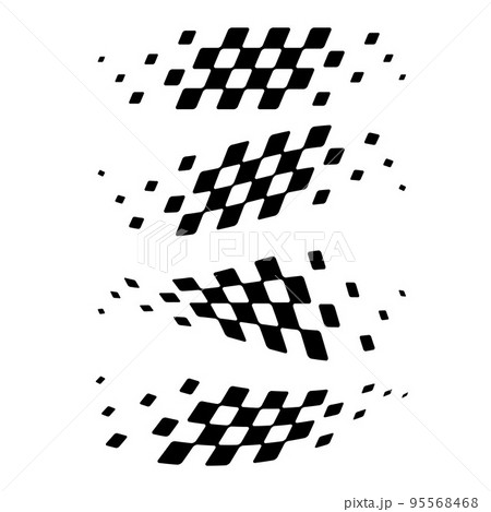 Different wave flags set 95568468