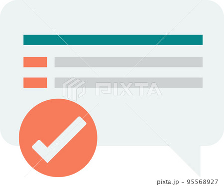 review illustration in minimal style 95568927