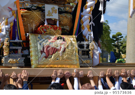 姫路・播州の秋祭り 大塩天満宮の屋台 姫路・播州の秋祭り 大塩天満宮の屋台 95573636