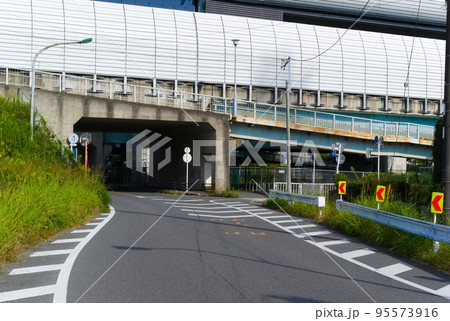 千葉県松戸市東京外環自動車道周辺の風景2022年10月 千葉県松戸市東京外環自動車道周辺の風景2022年10月 95573916