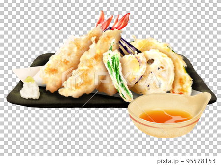 天婦羅醬什錦天婦羅 天婦羅醬什錦天婦羅 95578153