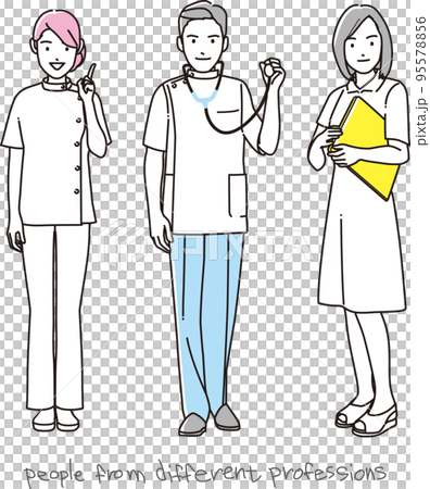 People set of various occupations 95578856