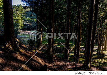 大板山たたら製鉄遺跡　世界遺産　萩 95578875