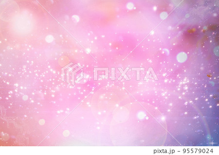 キラキラ背景｜ピンク系 95579024