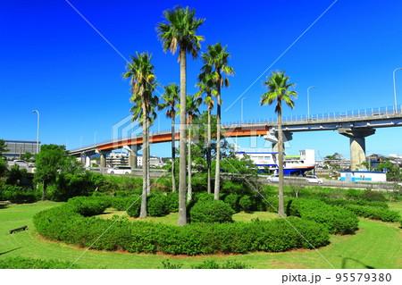 【熊本県】晴天の天草瀬戸大橋 95579380