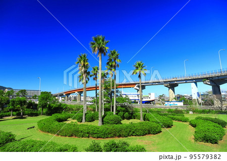 【熊本県】晴天の天草瀬戸大橋 95579382