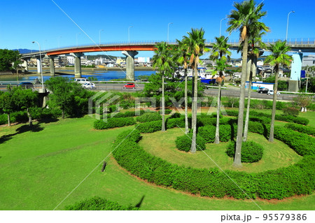 【熊本県】晴天の天草瀬戸大橋 95579386