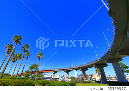 【熊本県】晴天の天草瀬戸大橋 95579397