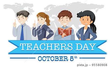 World Teachers Day Poster Design World Teachers Day Poster Design 95580908