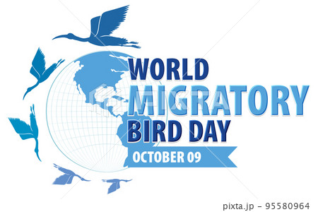 World Migratory Bird Day Banner Design 95580964