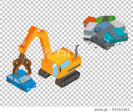 自動車解体リサイクル工場 95581401