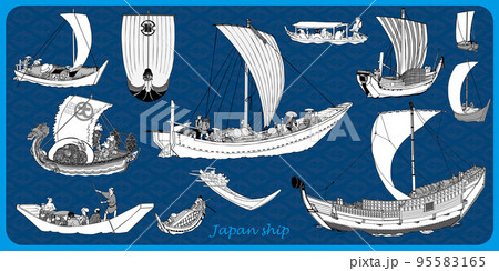 japan ship	 95583165