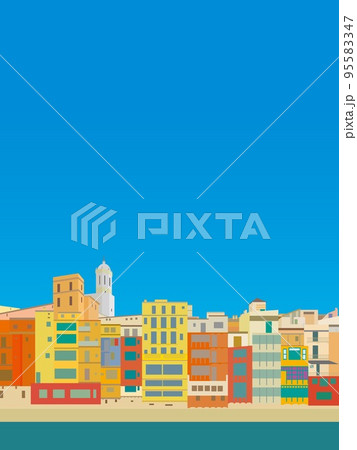 ジローナ　ヘローナ　girona　カタルーニャ　スペイン 95583347