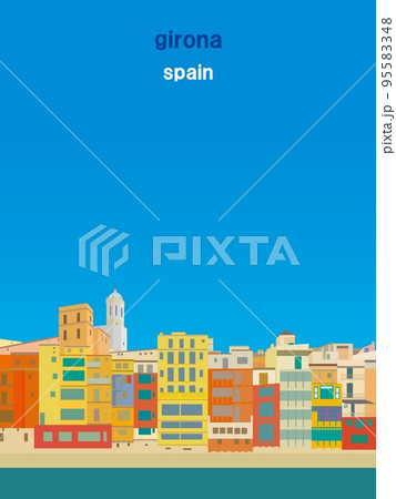 ジローナ　ヘローナ　girona　カタルーニャ　スペイン 95583348