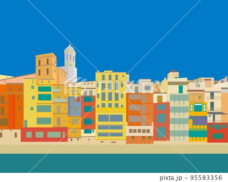 ジローナ　ヘローナ　girona　カタルーニャ　スペイン 95583356