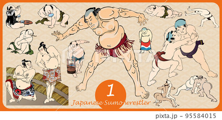 Japanese Sumo wrestler_01 95584015
