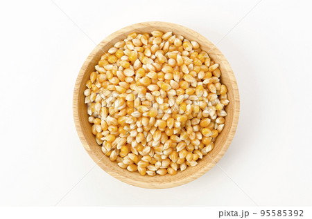 ポップコーンの種　乾燥トウモロコシ 95585392