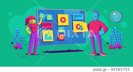 Content plan strategy concept for social marketing Content plan strategy concept for social marketing 95585755