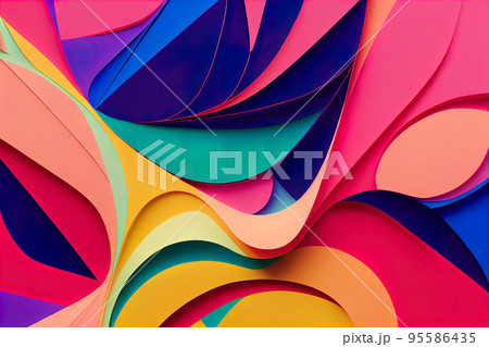 super bright vibrant colors, loseup of the painting. luxury background super bright vibrant colors, loseup of the painting. luxury background 95586435