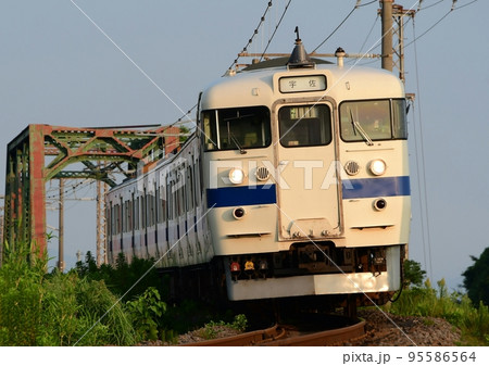 415系鋼製車　白電　日豊線 95586564