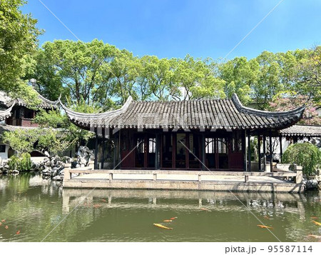 中国・蘇州の同里古鎮の退思園 95587114