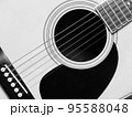 フォークギター　モノクローム 95588048
